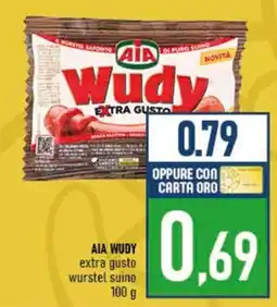Ciro Amodio AIA WUDY extra gusto wurstel suino offerta
