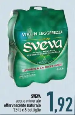 Ciro Amodio Sveva acqua minerale effervescente naturale offerta