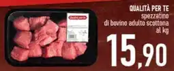 Ciro Amodio Qualità per te spezzatino di bovino adulto scottone offerta