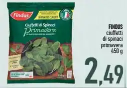 Ciro Amodio Findus ciuffetti di spinaci primavera offerta