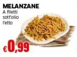 Mercati Alimentari Melanzane a filetti sott'olio offerta