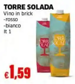 Mercati Alimentari Torre Solada Vino in brick offerta