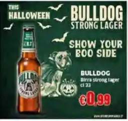 Mercati Alimentari Bulldog Birra strong lager offerta