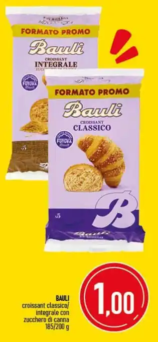 Bauli croissant classico/integrale con zucchero di canna