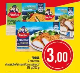 Ciro Amodio Findus 2 crocche classiche offerta