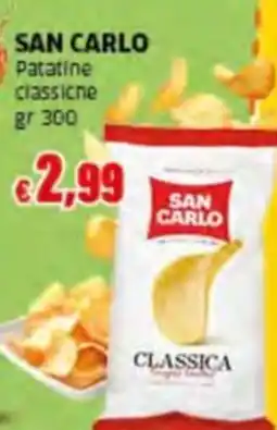 Mercati Alimentari San Carlo patatine classiche offerta