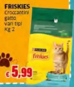 Mercati Alimentari Friskies Croccantini gatto offerta