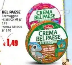Mercati Alimentari Crema Bel Paese Formaggini offerta