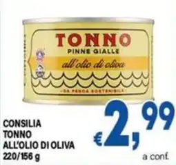 DEM Consilia tonno all'olio di oliva offerta