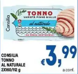 DEM Consilia tonno al naturale offerta