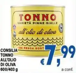 DEM Consilia tonno all'olio di oliva offerta