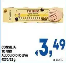 DEM Consilia tonno all'olio di oliva offerta