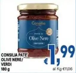 DEM Consilia Pate' Olive Nere offerta