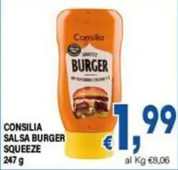 DEM Consilia salsa burger squeeze offerta