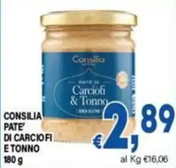 DEM Consilia Pate' di Carciofi e Tonno offerta