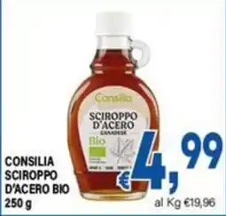 DEM Consilia sciroppo d'acero bio offerta