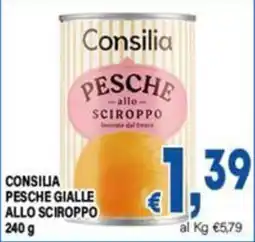 DEM Consilia pesche gialle allo sciroppo offerta