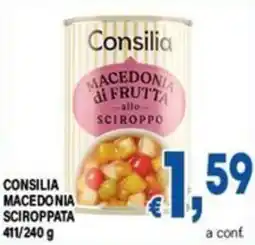 DEM Consilia Macedonia di frutta allo sciroppo offerta