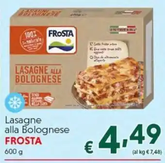 Lasagne alla Bolognese Frosta