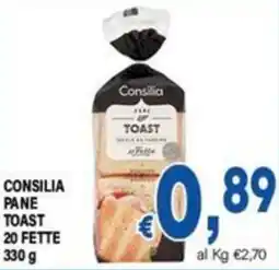 DEM Consilia pane toast offerta