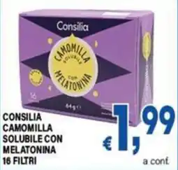 DEM Consilia camomilla solubile con melatonina offerta