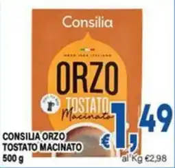 DEM Consilia orzo tostato macinato offerta