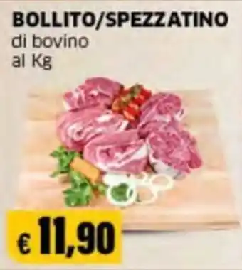 Bollito/spezzatino di bovino