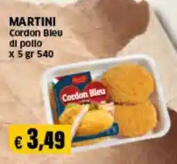 Mercati Alimentari Martini Cordon Bleu di pollo offerta