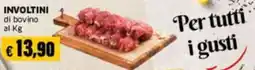 Mercati Alimentari Involtini di bovino offerta