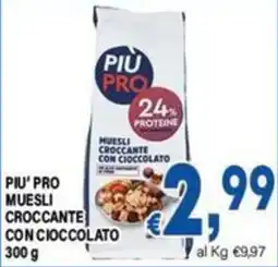 DEM Piu' Pro Muesli Croccante con Cioccolato offerta