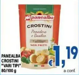 DEM Panealba crostini vari tipi offerta