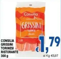 DEM Consilia grissini torinesi ristorante offerta