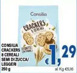 DEM Consilia Crackers 8 Cereali Semi Di Zucca/ Leggeri offerta