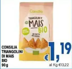 DEM Consilia triangolini di mais bio offerta