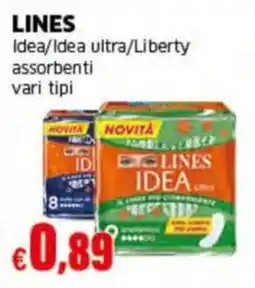 Mercati Alimentari Lines idea assorbenti offerta