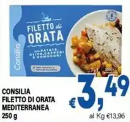 DEM Consilia filetto di orata mediterranea offerta