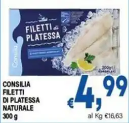 DEM Consilia filetti di platessa naturale offerta