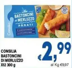 DEM Consilia bastoncini di merluzzo panati offerta