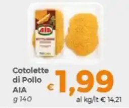 Tocal Cotolette di Pollo AIA offerta