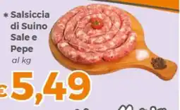Tocal Salsiccia di Suino Sale e Pepe offerta