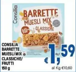 DEM Consilia barrette muesli mix classiche offerta
