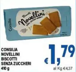 DEM Consilia Novellini biscotti senza zuccheri offerta