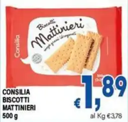 DEM Consilia biscotti mattinieri offerta