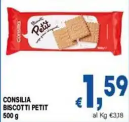 DEM Consilia biscotti petit offerta