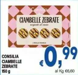 DEM Consilia ciambelle zebreate offerta