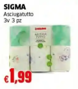Mercati Alimentari Sigma Asciugatutto offerta