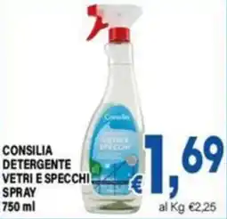 DEM Consilia detergente vetri e specchi spray offerta