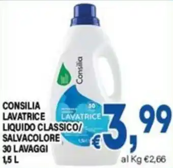 Consilia lavatrice liquido classico
