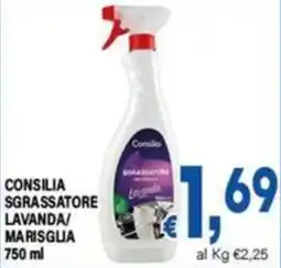 DEM Consilia sgrassatore lavanda/marisglia offerta
