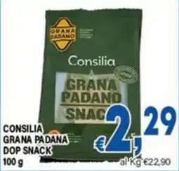 DEM Consilia Grana Padano DOP Snack offerta